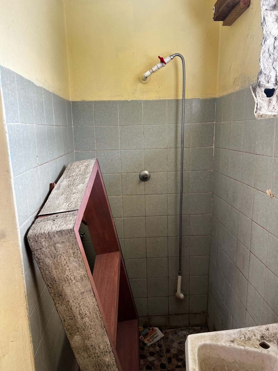 Old shower — before