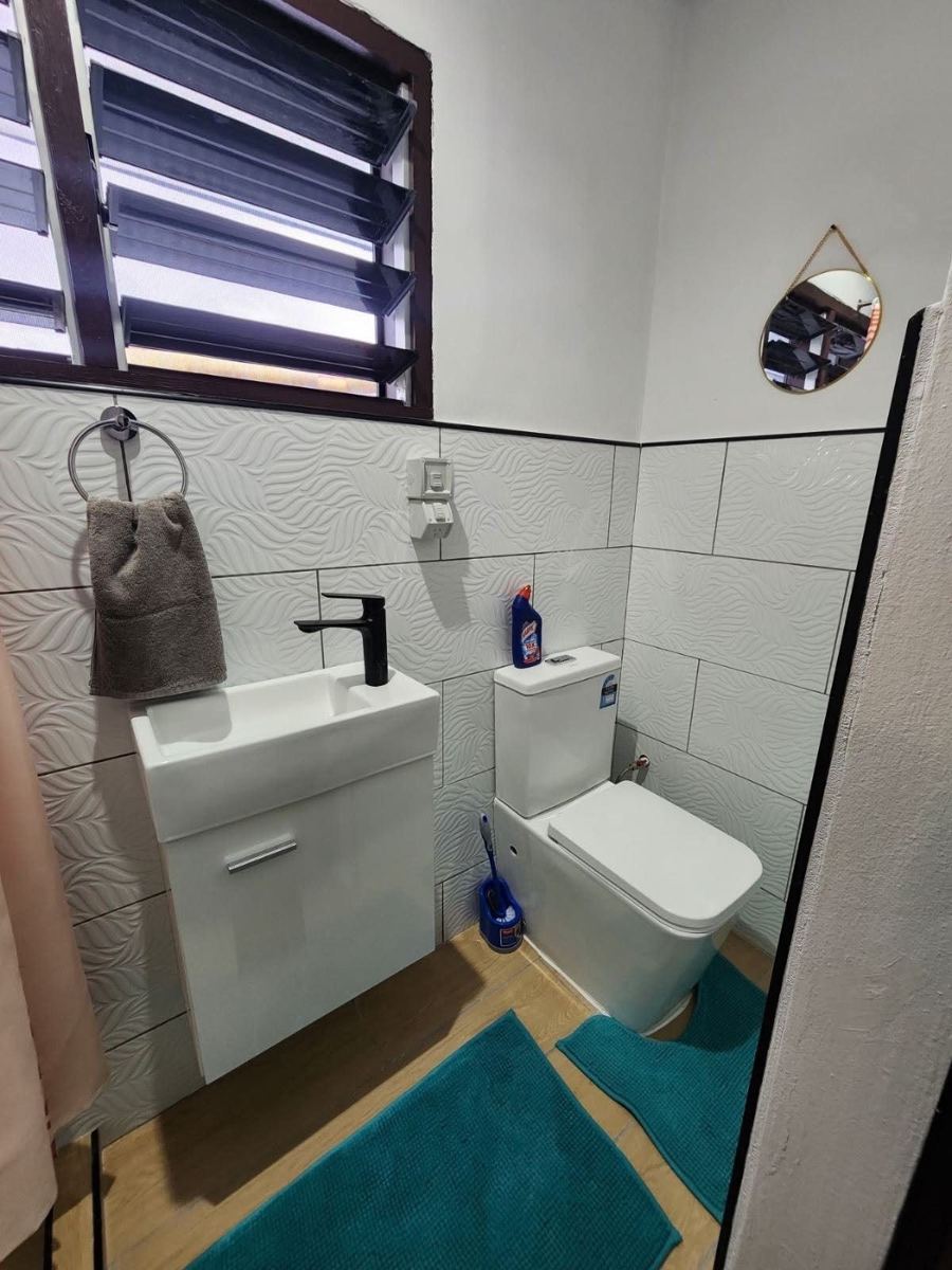 New vanity and toilet