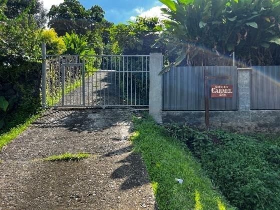 Boundary wall fence and motorised gate