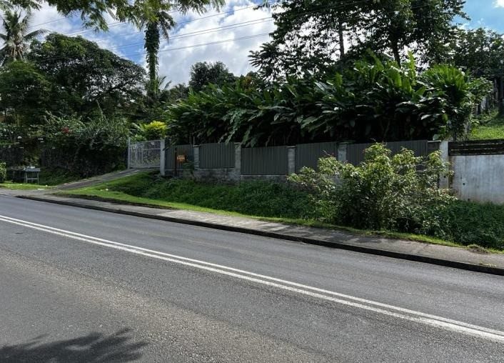 Boundary wall fence and motorised gate
