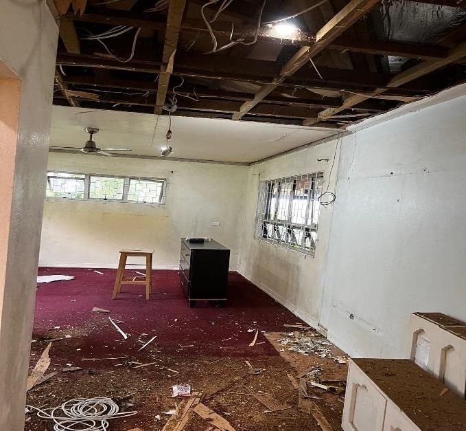 Interior renovation