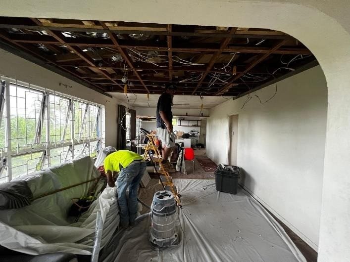 Interior renovation