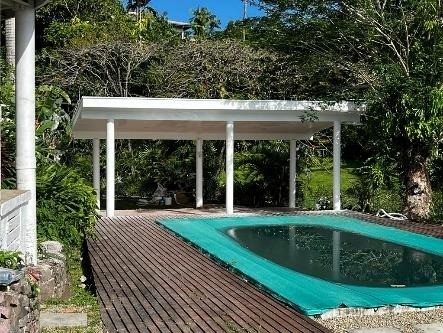 Poolside cabana