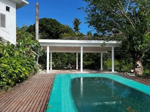 Poolside cabana