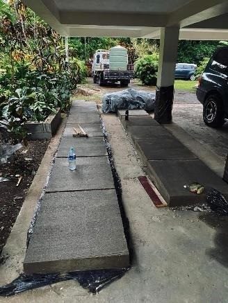 Certification upgrade, fence and driveway