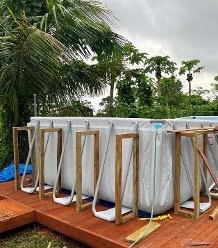 Pool deck