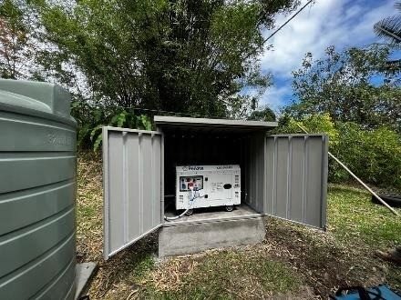 Standby generator installation