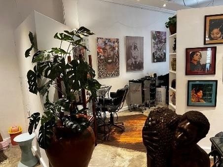 Salon interior preparation