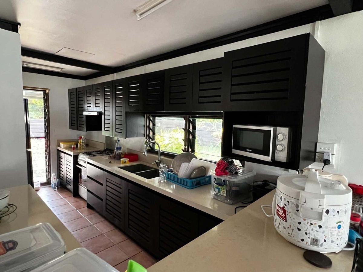 The original kitchen — before