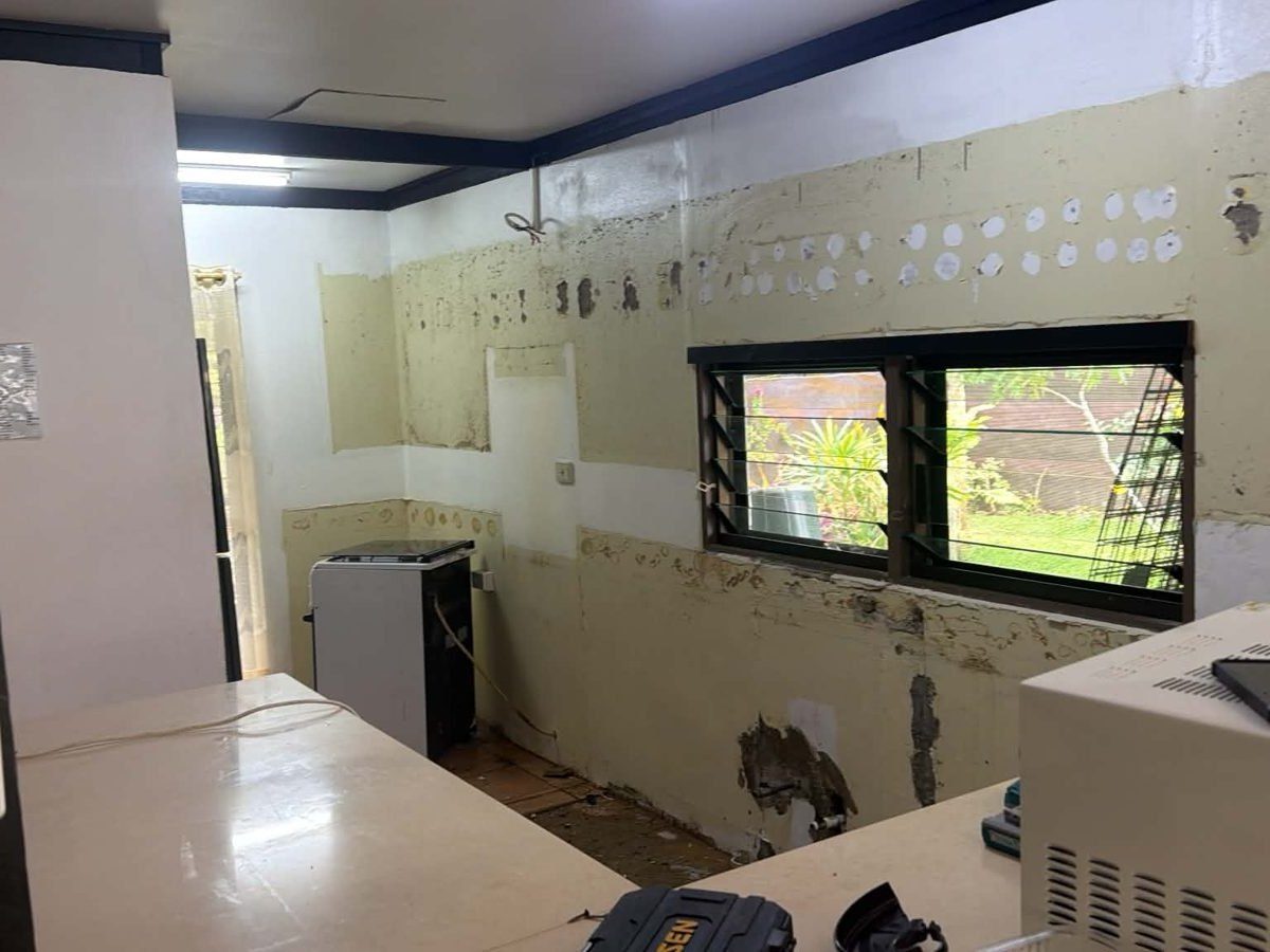 Strip-out and wall preparation
