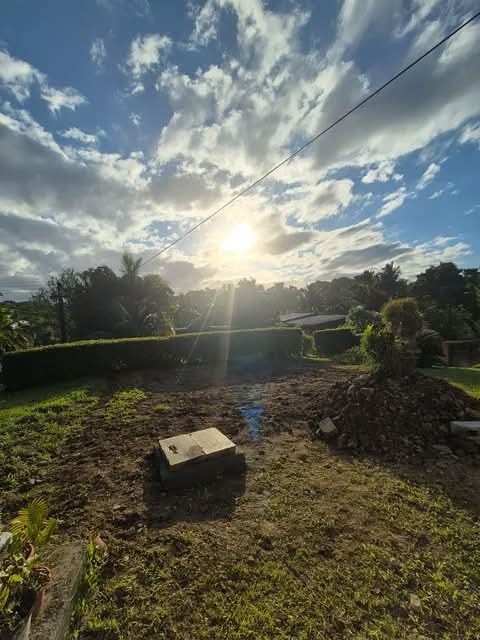 Completed: trench backfilled and ground reinstated